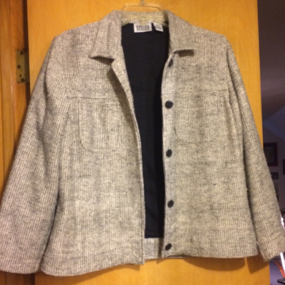 Chicos 100% silk jacket. Like new