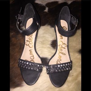 Sam Edelman Ankle Buckle Heel w/open toe