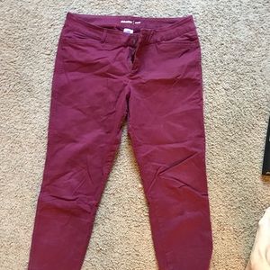 Old navy pixie cropped chino