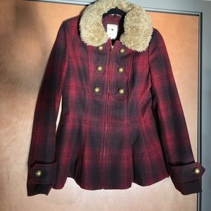 Anthropologie plaid jacket by elevenses