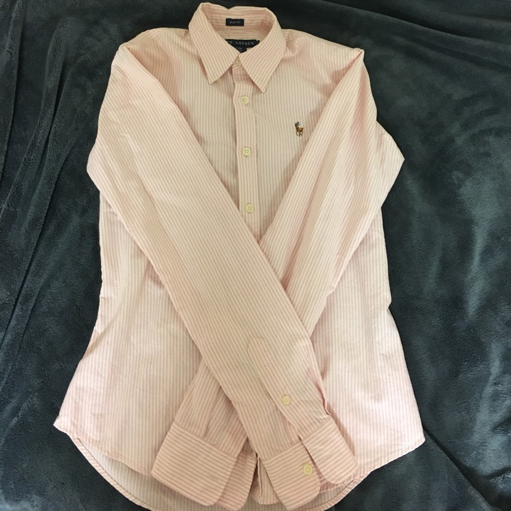 Long Sleeve Button up Polo