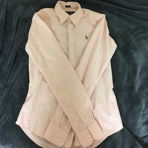 Long Sleeve Button up Polo