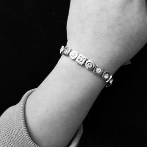 Cookie Lee silver bracelet