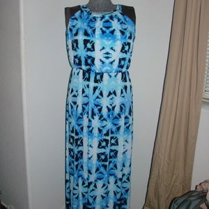 Style & Co. Petite Maxi Dress w/ Silver Bar