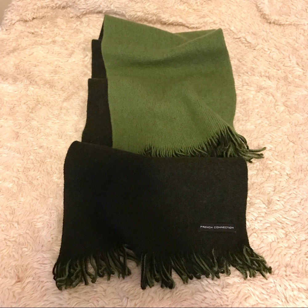 French Connection Wool Scarf - Picture 2 of 2