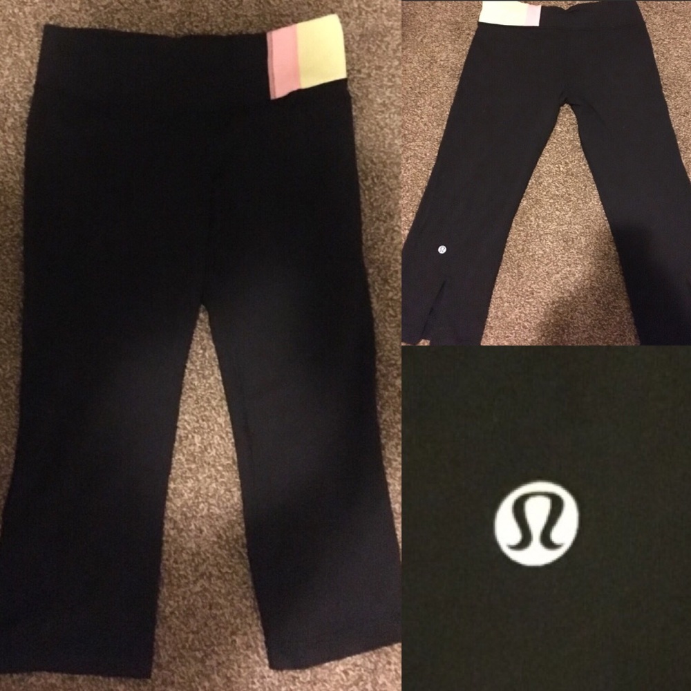 Lululemon Wide Leg Capri  size 8