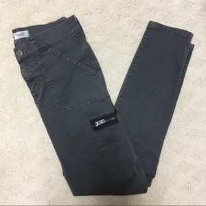 Madewell Moto Zipper Jeans