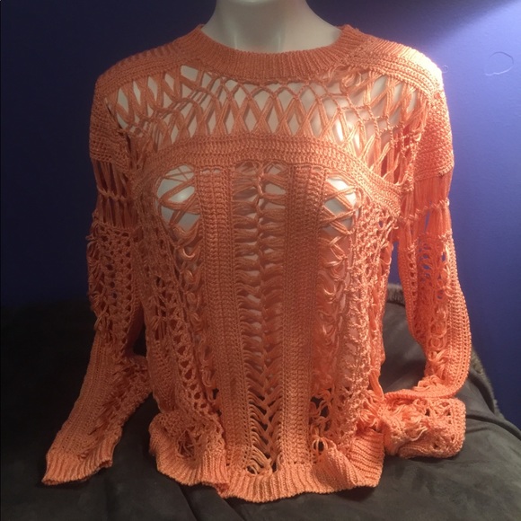 Nameless large knit open back sweater - Picture 2 of 3