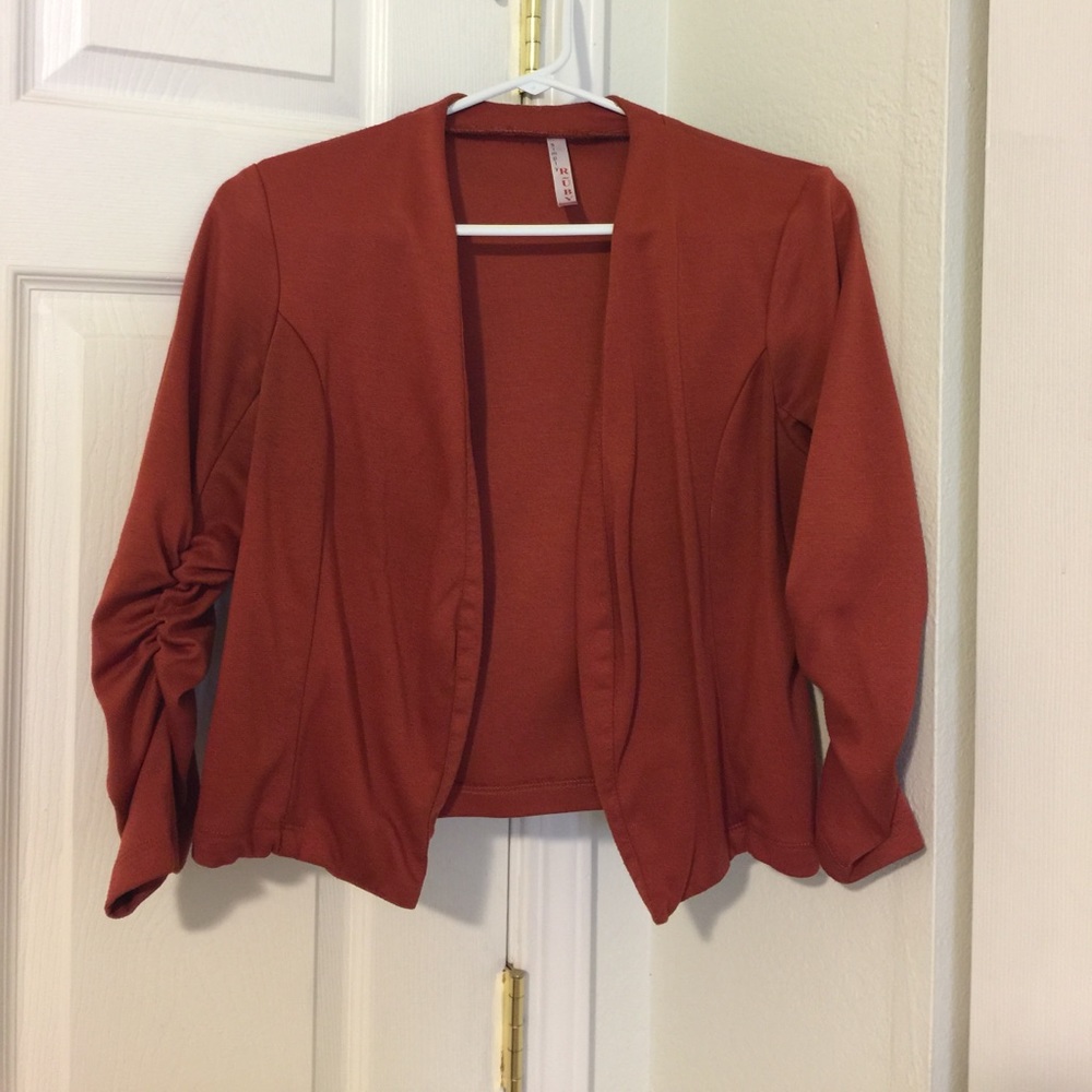 Autumn Orange Blazer