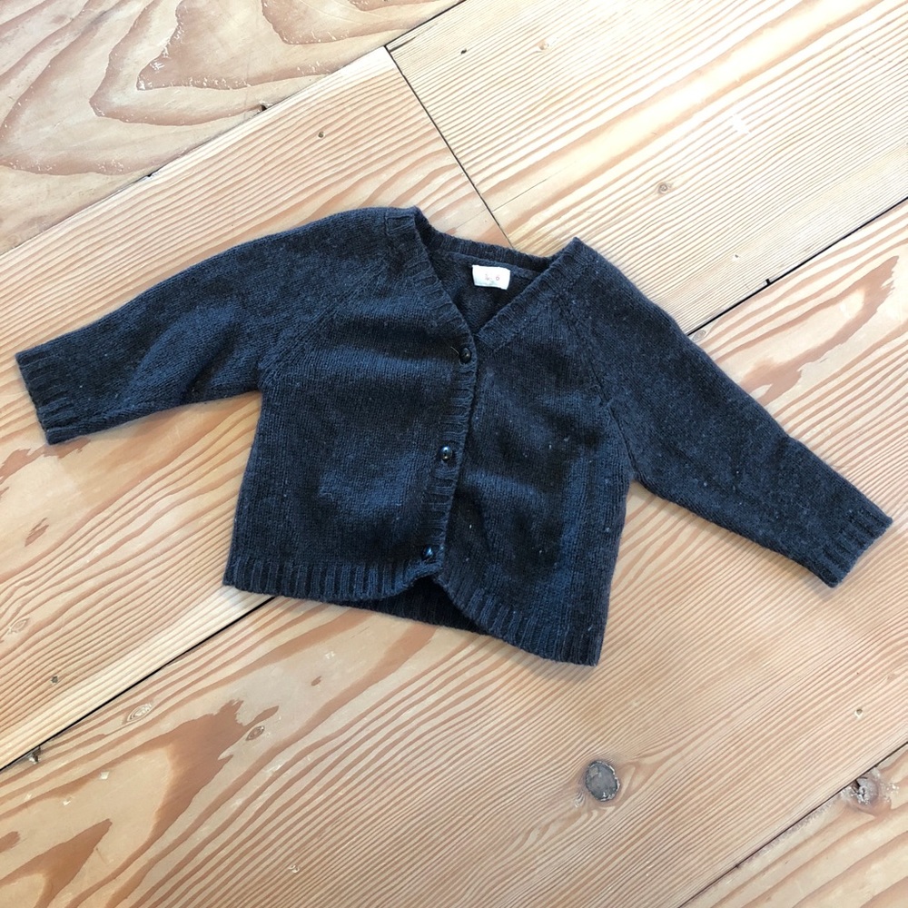Ketiketa wool cardigan in dark gray