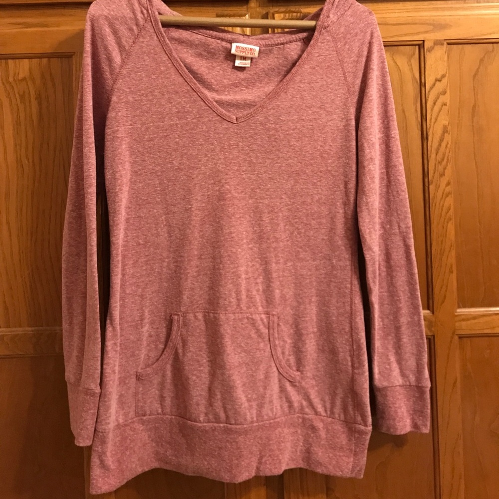 Mossimo hooded shirt