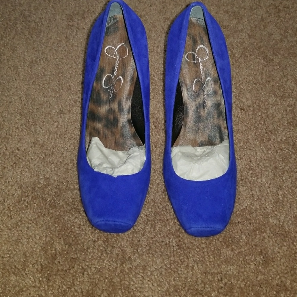 Jessica Simpson Pumps French Blue Size 5.5