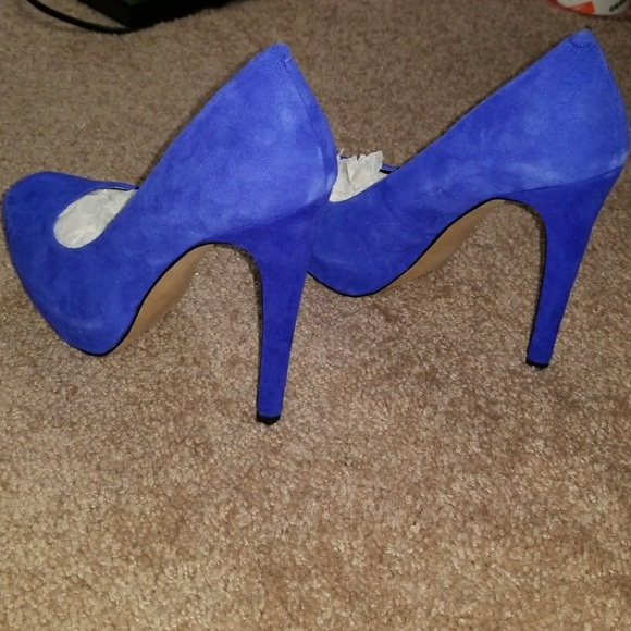 Jessica Simpson Pumps French Blue Size 5.5 - Picture 4 of 5