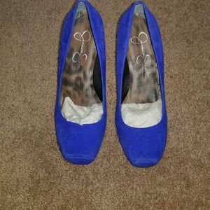 Jessica Simpson Pumps French Blue Size 5.5