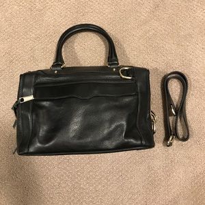 Rebecca Minkoff MAB Mini Satchel- black