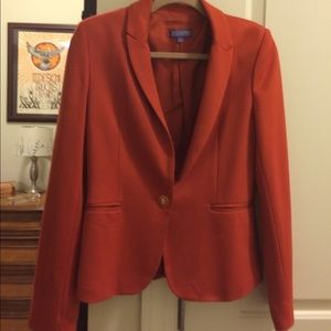 Vivienne Tam Autumn orange small blazer
