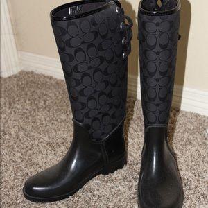 Coach Rain Boots