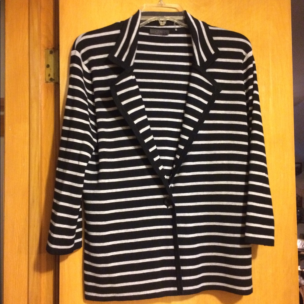 New Black & gray cardigan