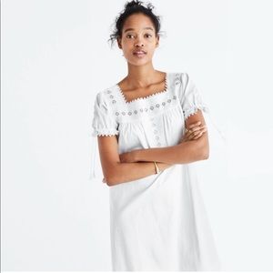 Madewell Eyelet Shift Dress. NWOT Size XL