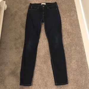 Gap 1969 True Skinny Jeans in Dark Indigo Rinse