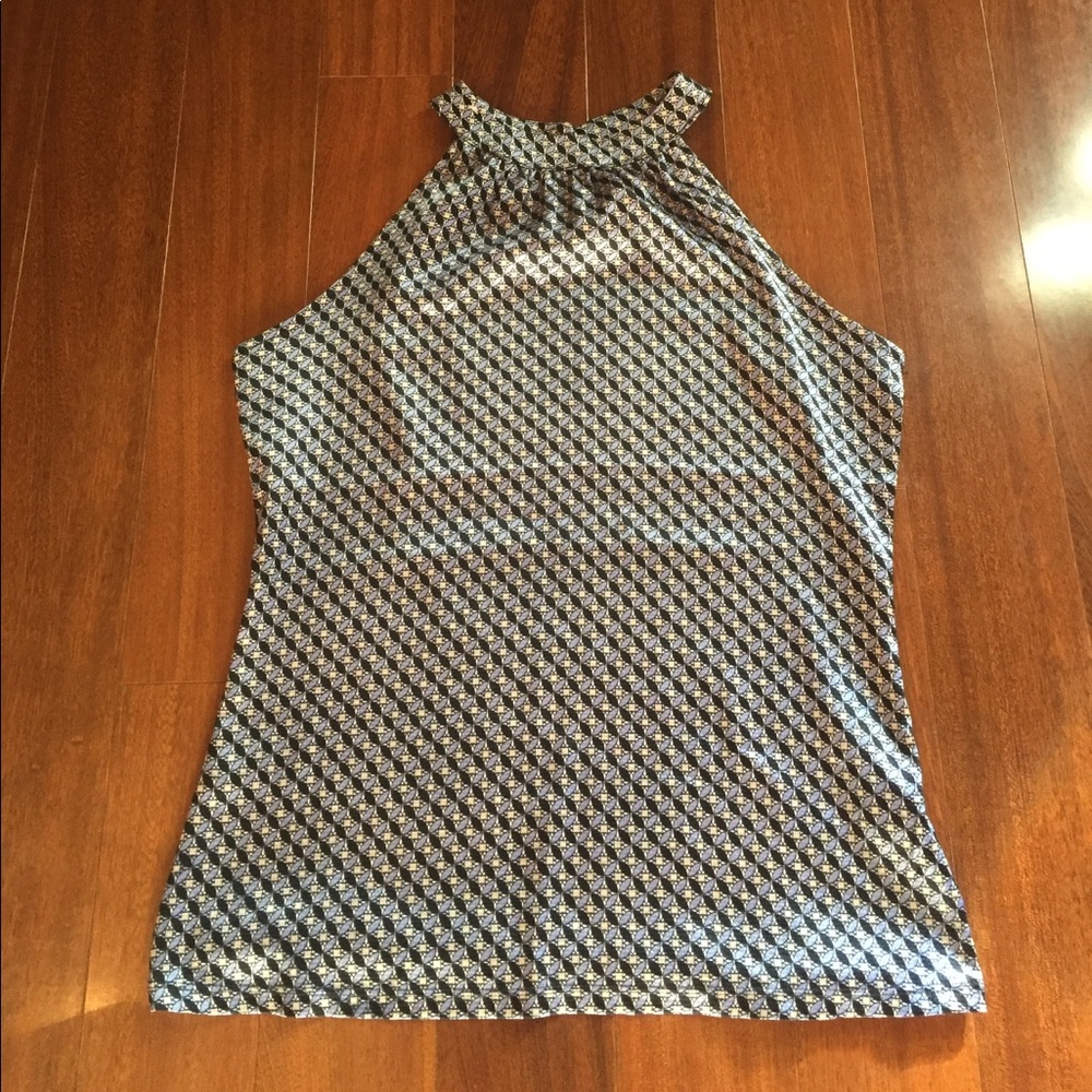 The Limited blue halter top