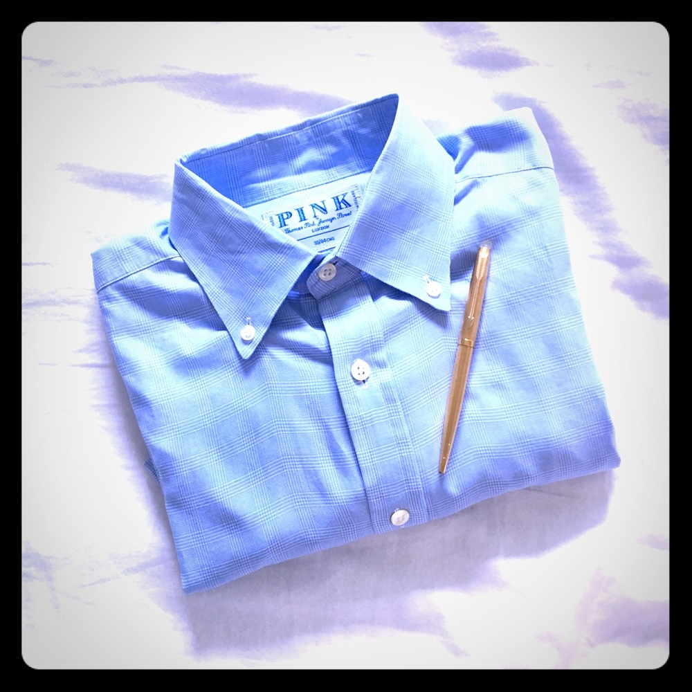 🆑 🚹 THOMAS PINK Casual Button Down Shirt