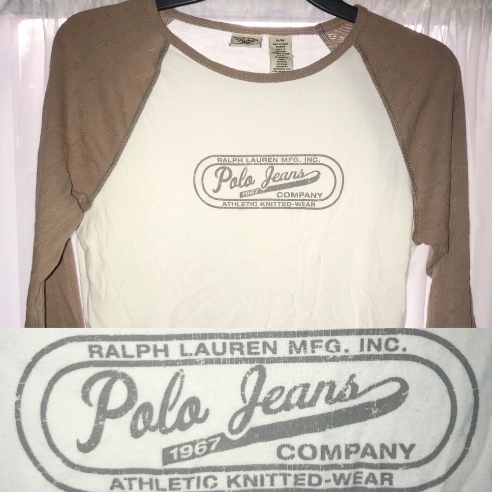 Ralph Lauren Polo Jeans Company Quarter Sleeve