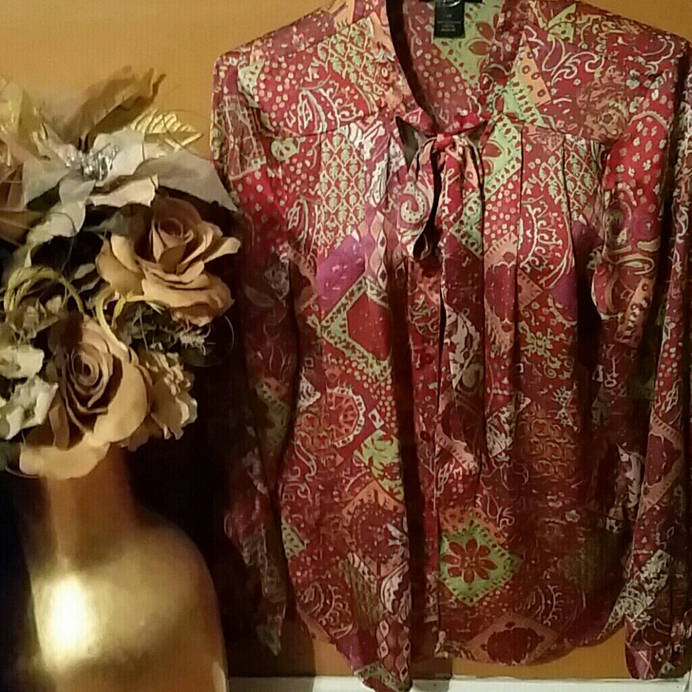 Beautiful investments blouse   size 14