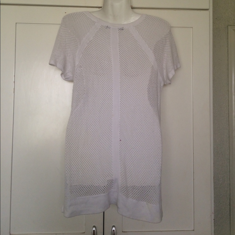 Rag & Bone Netted Short Sleeve Tee - image 4