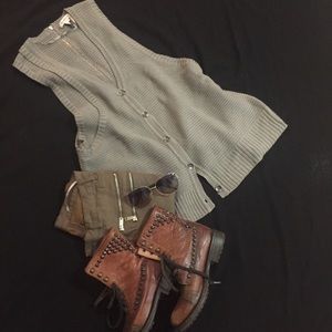 BCBGeneration asymmetric Sweater Vest