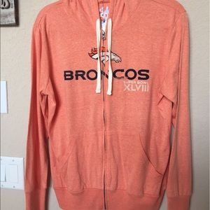 🏈 Denver Broncos Zip up Hoodie