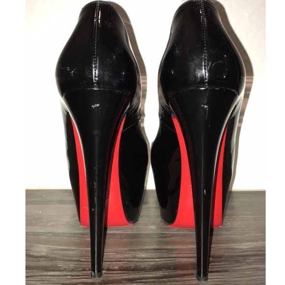 Christian Louboutin | Shoes | Christian Louboutin 6mm Peep Highness ...