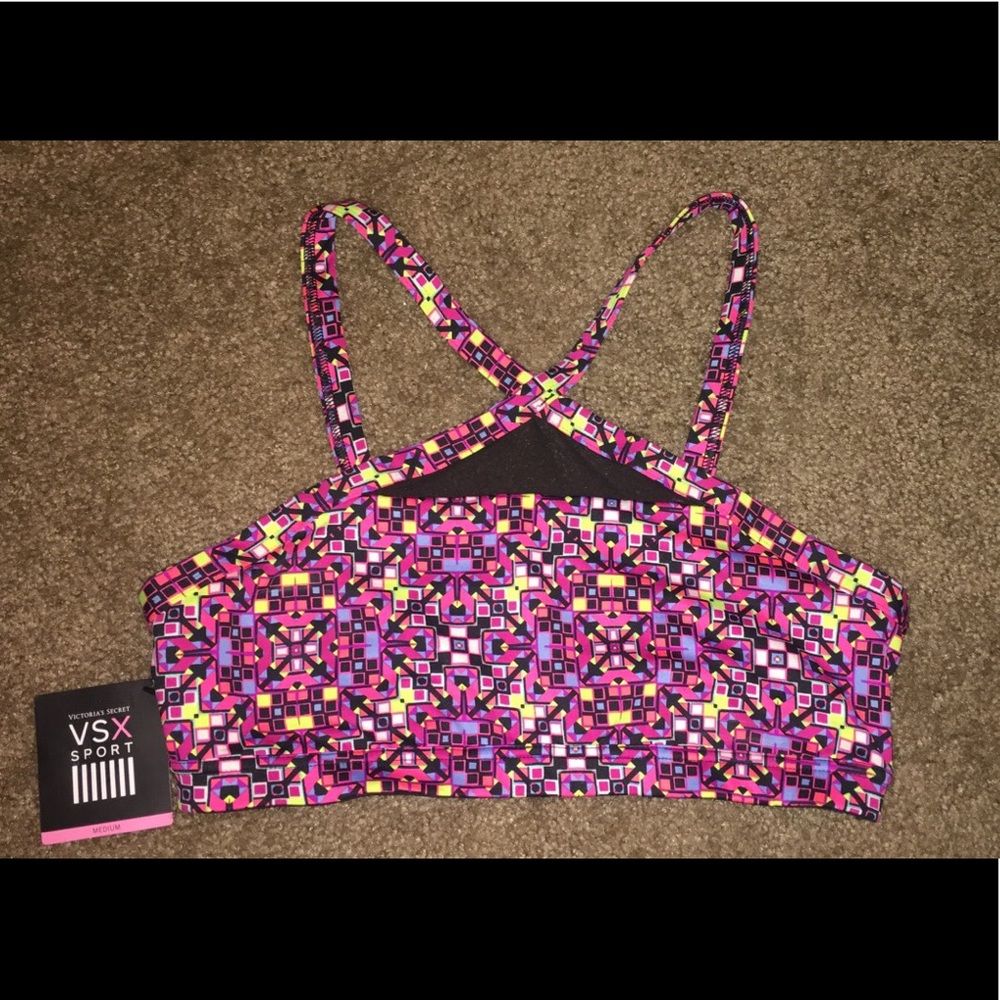 Victoria Secret sports bra.