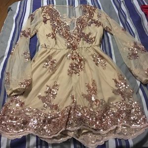 Sequin Romper