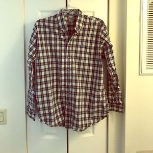 Cinch long sleeve button down