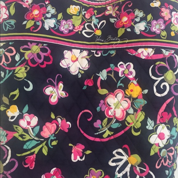 Vera Bradley tote / bucket bag barely used - Picture 3 of 3