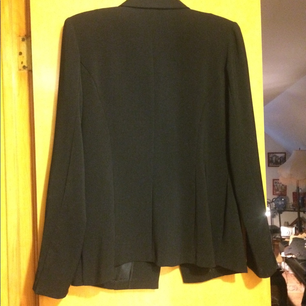Black multi-buttoned down jacket - Picture 3 of 4