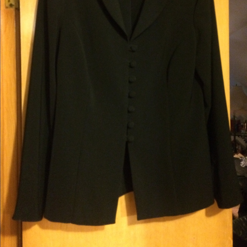 Black multi-buttoned down jacket - Picture 4 of 4