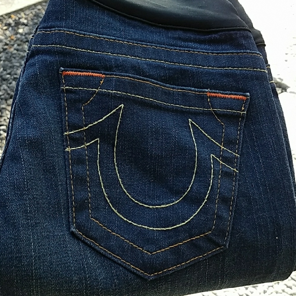 Maternity Premium Designer Jeans - True Religion