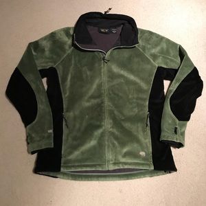 EUC Mountain Hard Wear windstopper fleece jacket