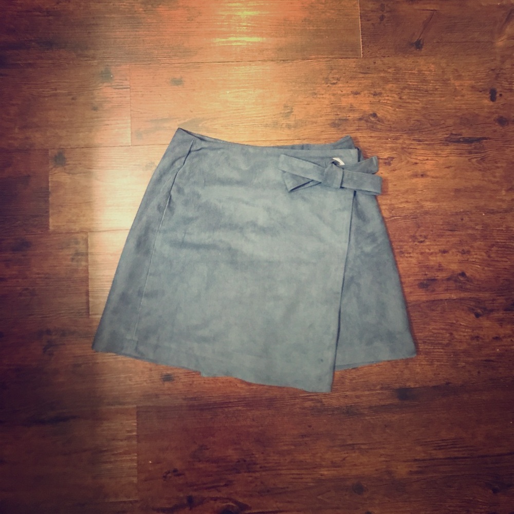 Abercrombie & Fitch Mini blue skirt