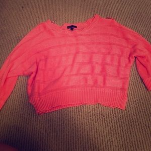Crop top sweater