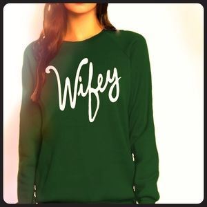 Wifey sweatshirt- Queen Apparel