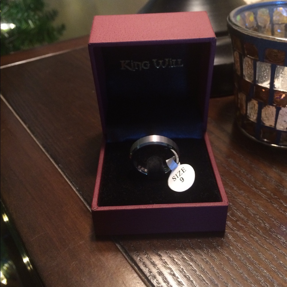 🛑 Men's Tungsten Ring - Size 9