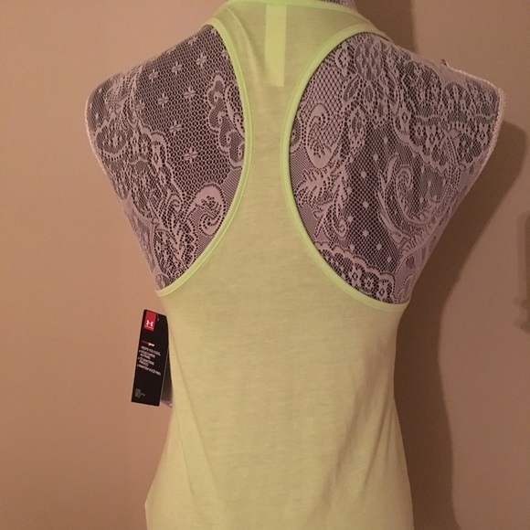NWT UNDER ARMOUR RACER BACK TANK - Picture 2 of 3