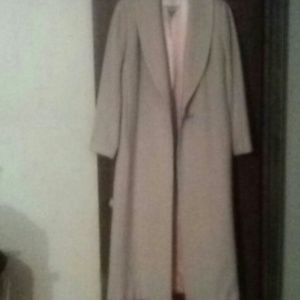 NWOT 100% CASHMERE LONG COAT