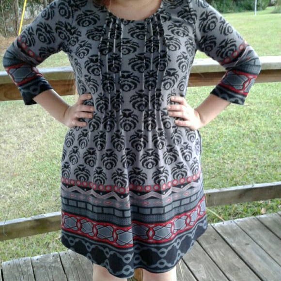 Reborn Dresses & Skirts - Women's Gray & Black Dress