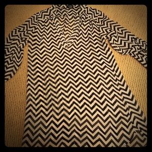 Chevron tunic