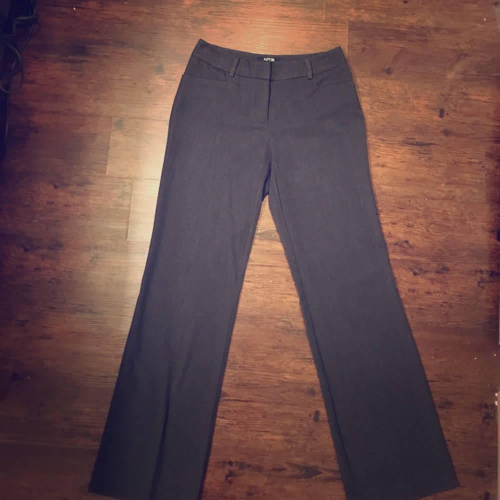 Gray business pants