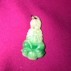 Jade Buddha pendant